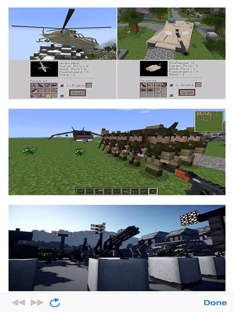 Captures d'écran de Flans Mod for Minecraft PC : Full Guide for Commands and Instructions iPad 