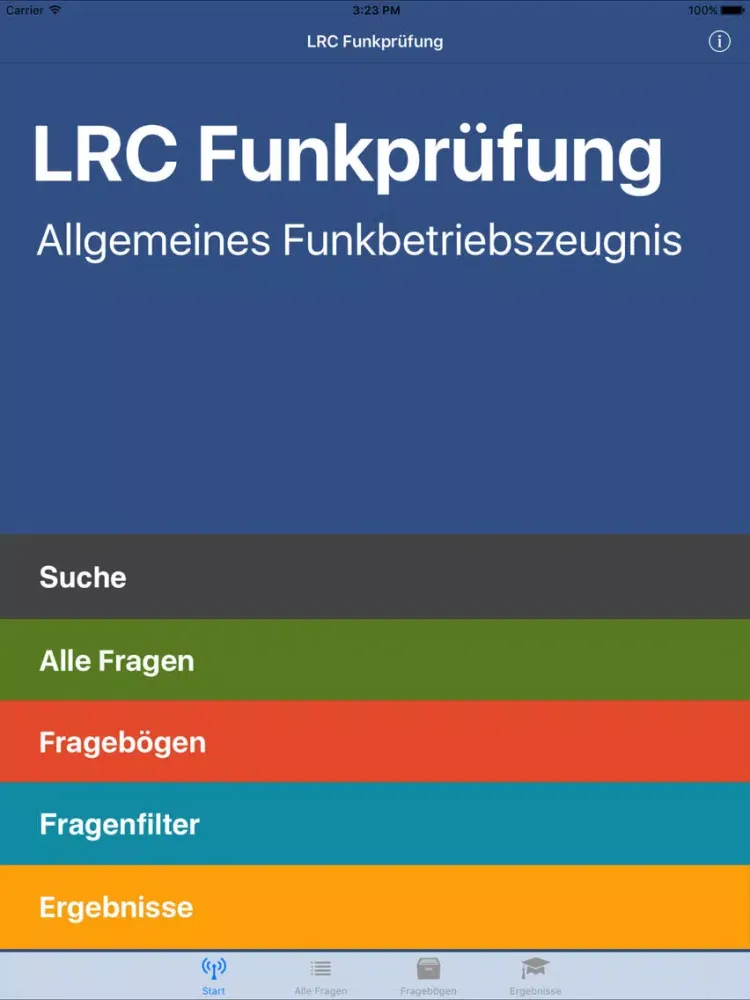 LRC Funkprüfung iPad 應用截圖