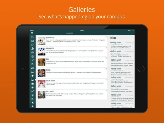 Captures d'écran de Delaware Learning iPad 