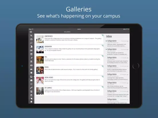 Zrzuty ekranu New Tyler Barber College iPad 