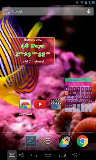 Tangkapan skrin Christmas Countdown