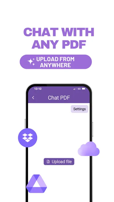 Ảnh chụp màn hình của ChatPDF.PDF Summary & AI Chat