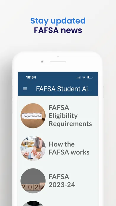 ภาพหน้าจอของ FAFSA 2024 Guide