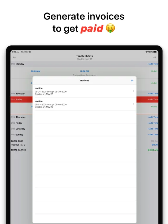 Timely Sheets iPad 應用截圖