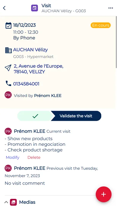 Klee Sales - Companion سکرین شاٹس