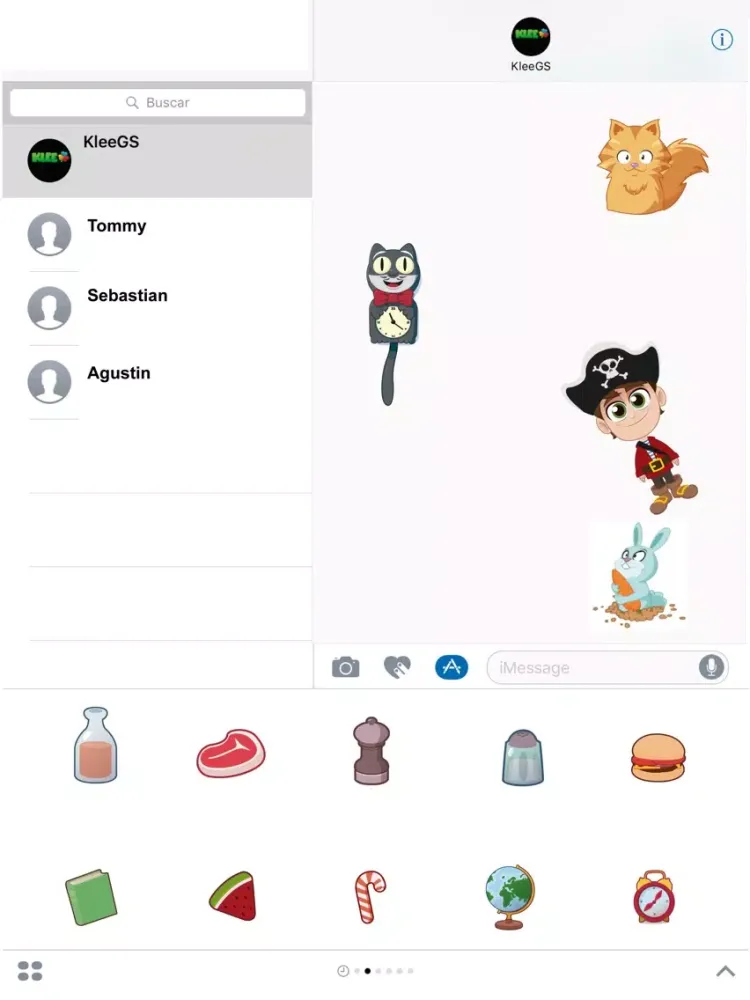 Capturas de pantalla de Tommy Fun Sticker Pack by KleeGS iPad 