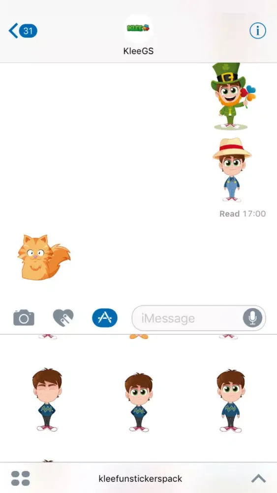 Capturas de pantalla de Tommy Fun Sticker Pack by KleeGS