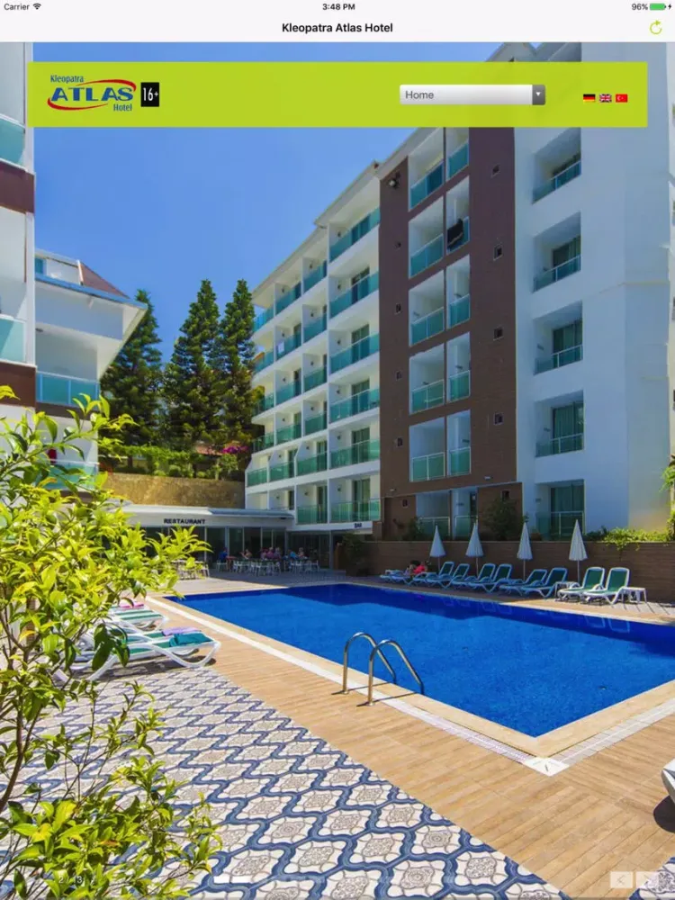 Kleopatra Atlas Hotel iPad 應用截圖