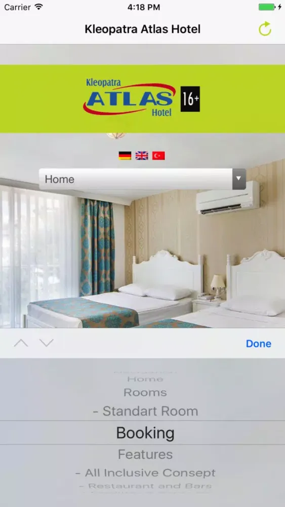 Kleopatra Atlas Hotel應用截圖