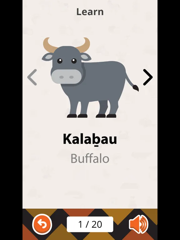Скриншоты Kadazan Flash Cards Vol 1 iPad 