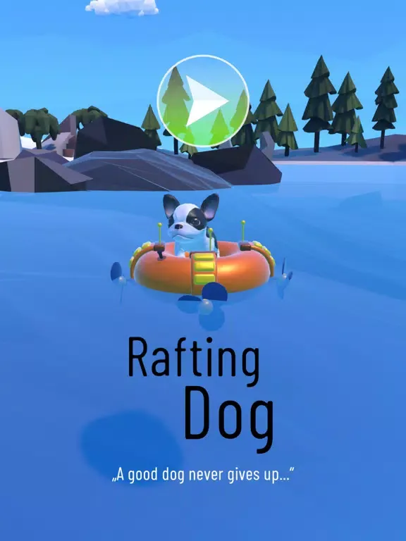 Tangkapan layar Rafting Dog iPad 