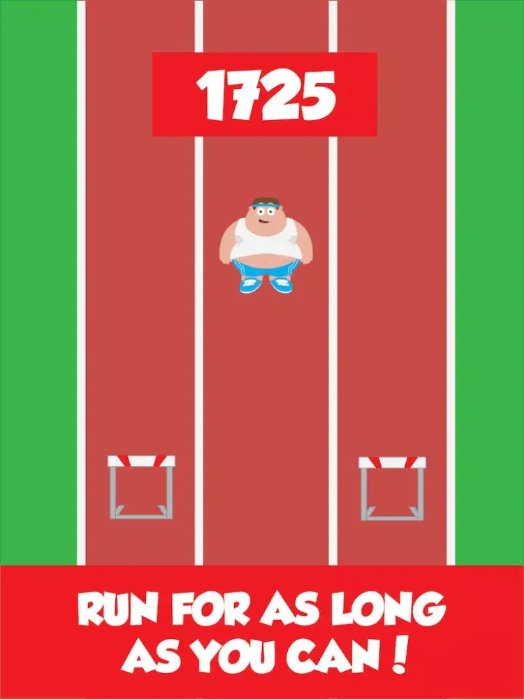 Fat Guy Runner iPad  スクリーンショット