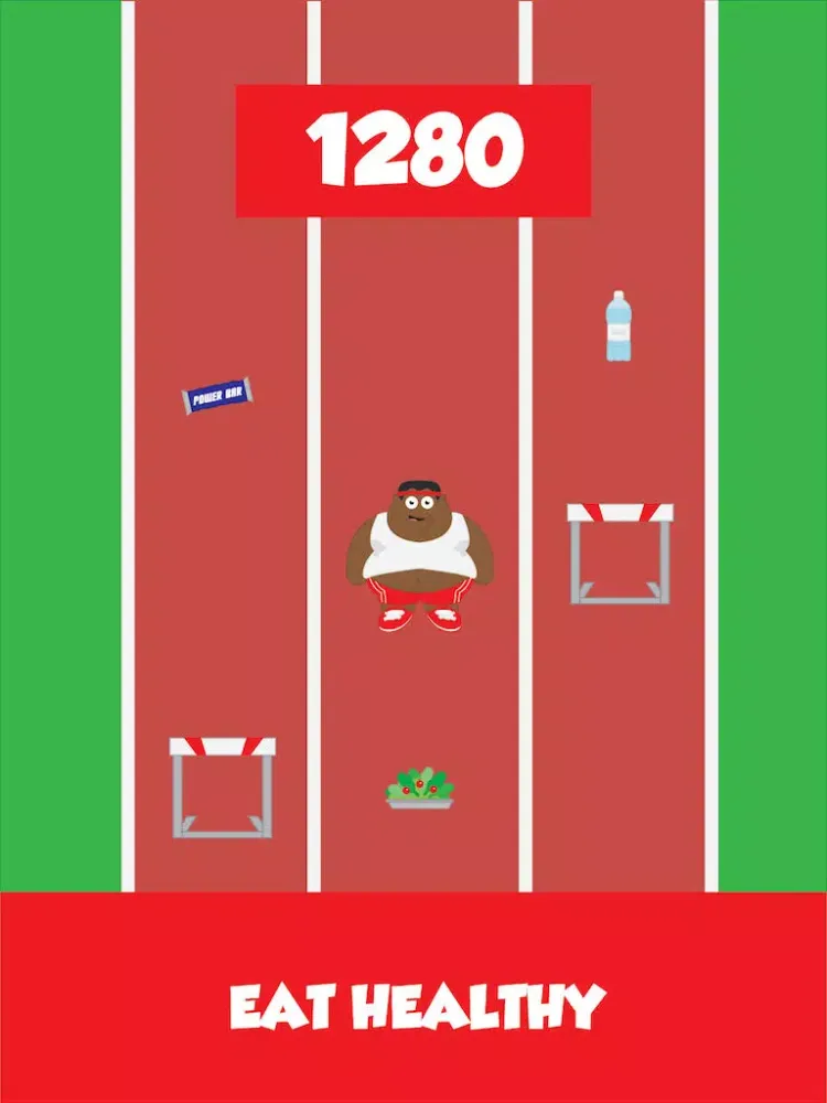 Fat Guy Runner iPad  スクリーンショット