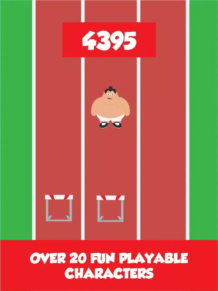 Fat Guy Runner iPad  スクリーンショット