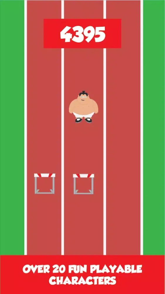 Fat Guy Runner スクリーンショット