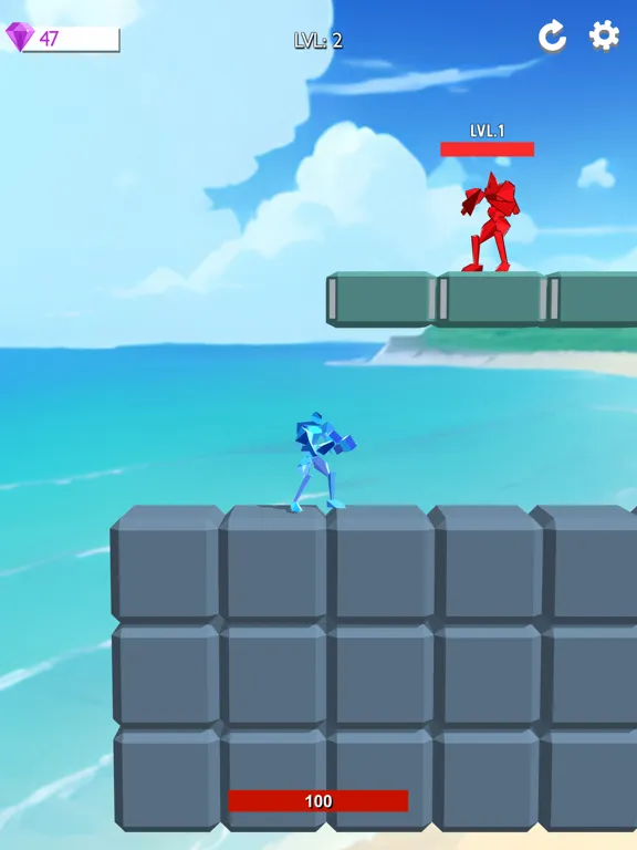Poly Brawl iPad  स्क्रीनशॉट