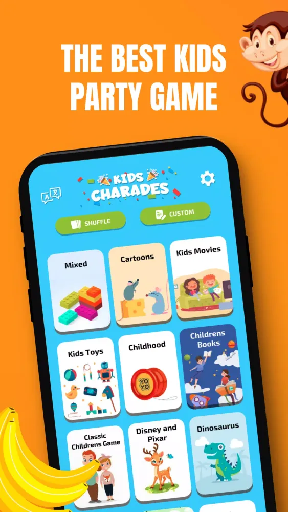 Zrzuty ekranu Kids Charades