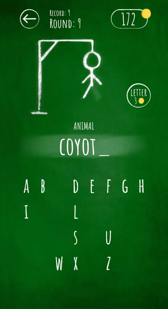 Hangman with hints! Screenshots