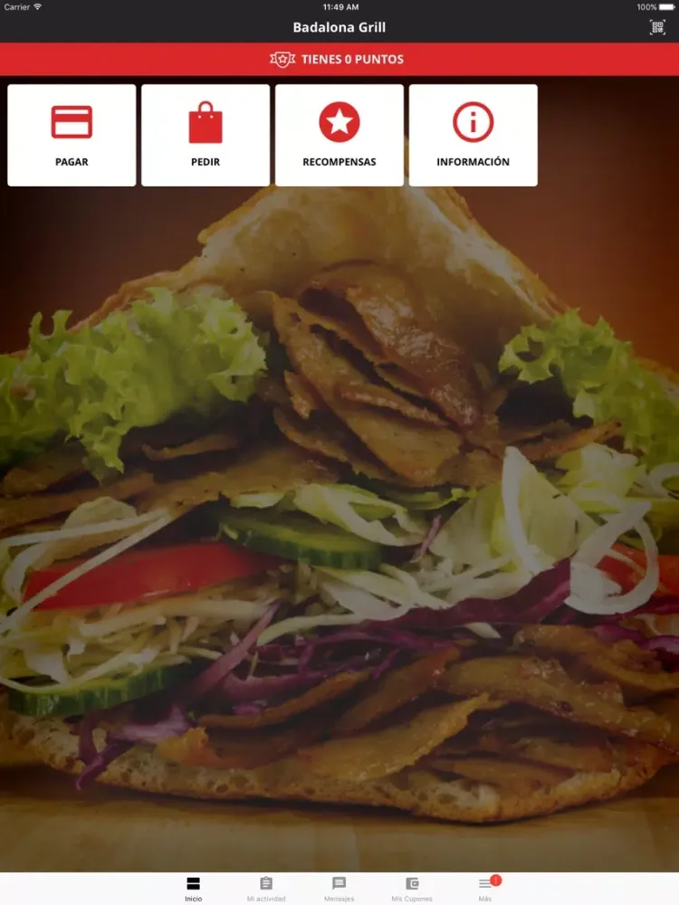 Badalona Grill iPad  스크린샷