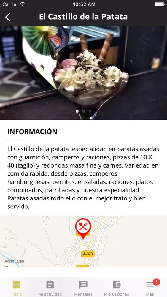 Tangkapan layar El Castillo de la Patata
