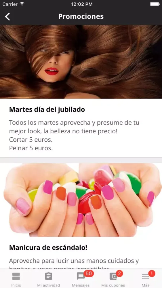 Peluquería Gema Jaén スクリーンショット