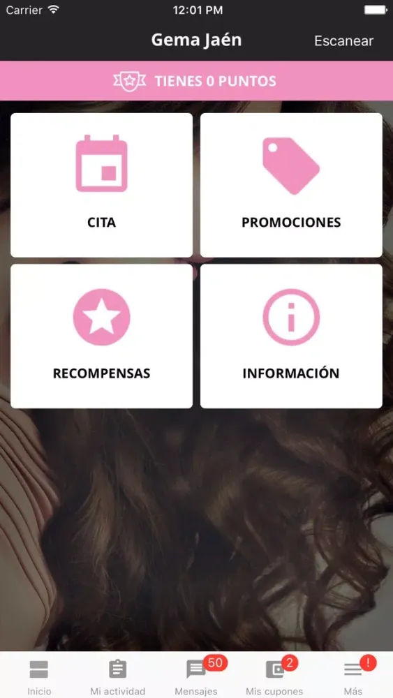 Peluquería Gema Jaén スクリーンショット
