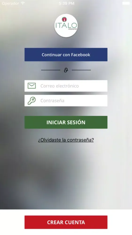 Capturas de pantalla de Italo Restaurante