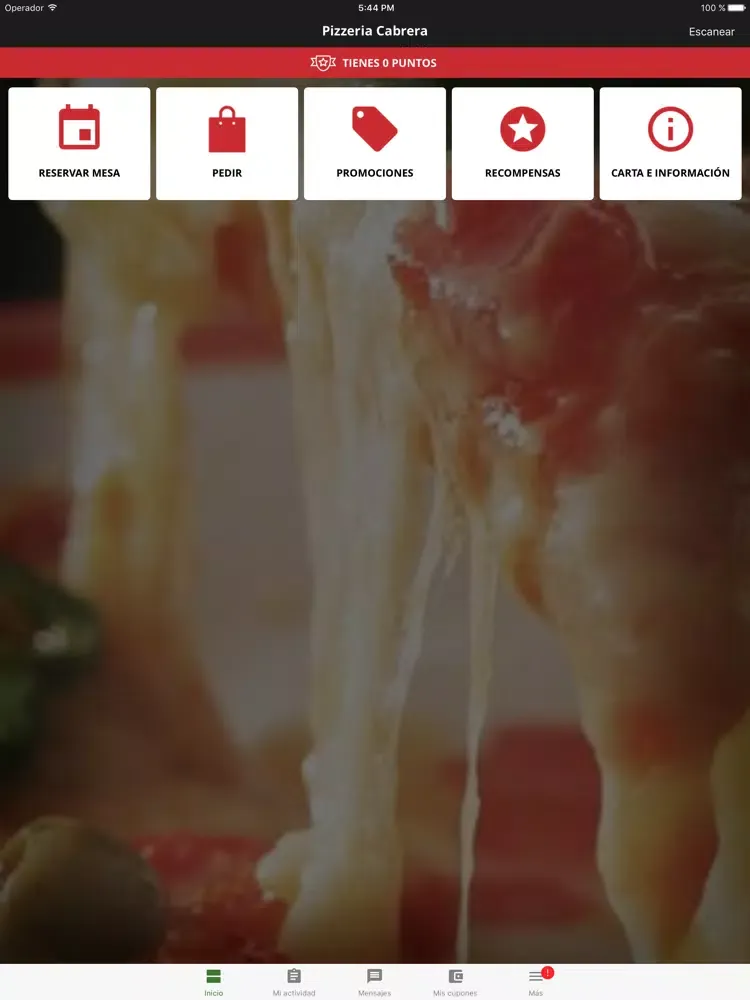 Pizzeria Cabrera iPad  スクリーンショット