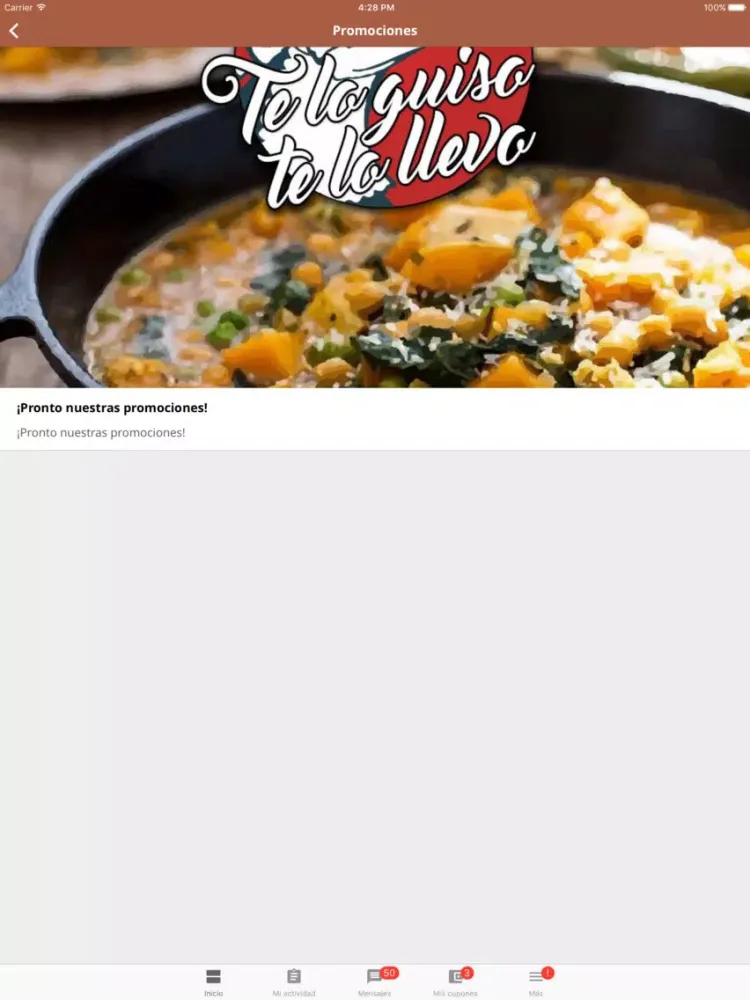 Te lo guiso te lo llevo iPad  Screenshots