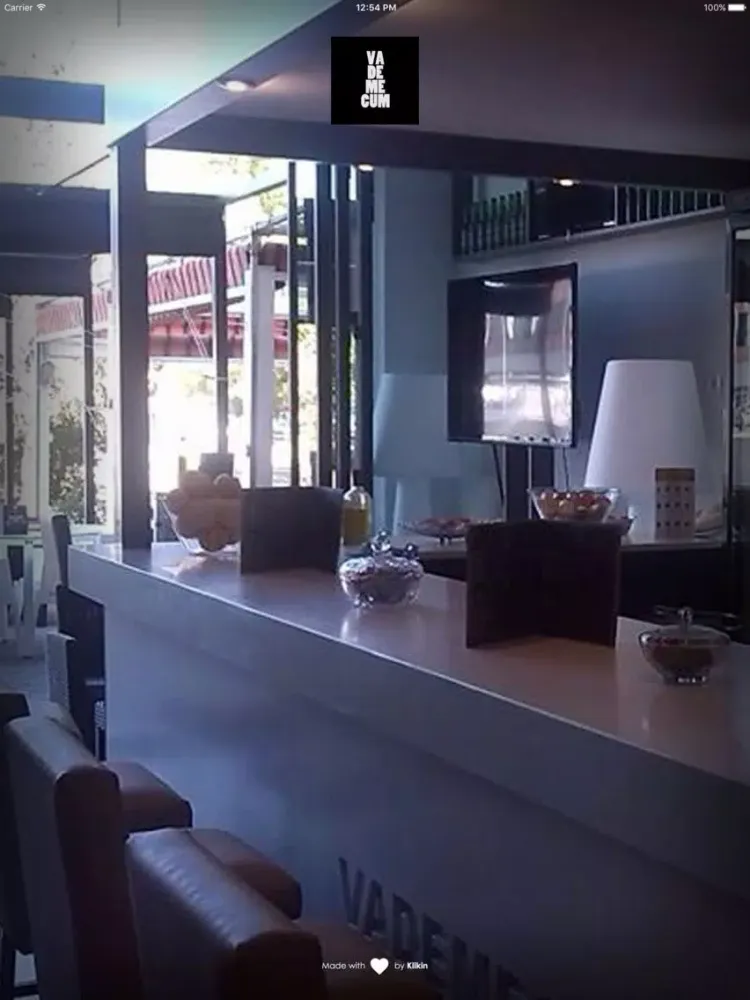 Ảnh chụp màn hình của Vademecum Cafe&Copas iPad 