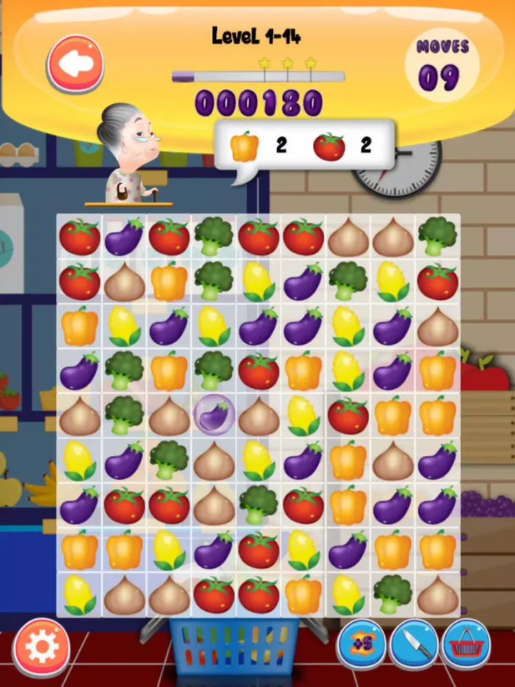 Скриншоты KLIK Veggie Friends iPad 