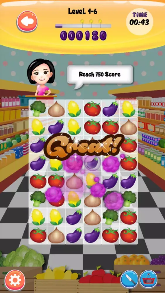 Скриншоты KLIK Veggie Friends