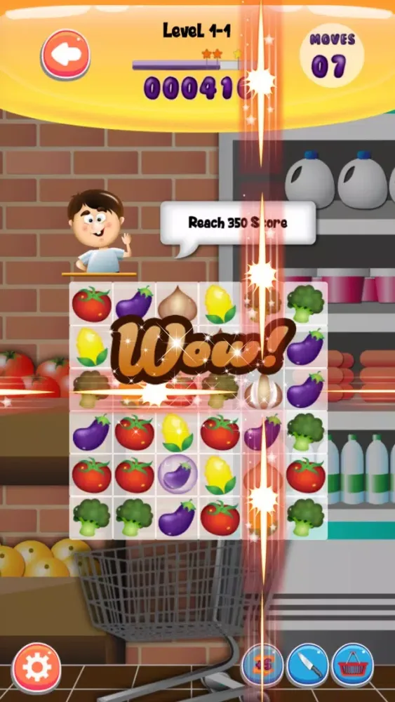 Скриншоты KLIK Veggie Friends