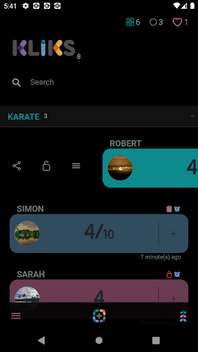 KliksApp - An Elegant Counter Screenshots