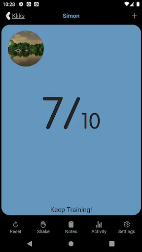 Captures d'écran de KliksApp - An Elegant Counter