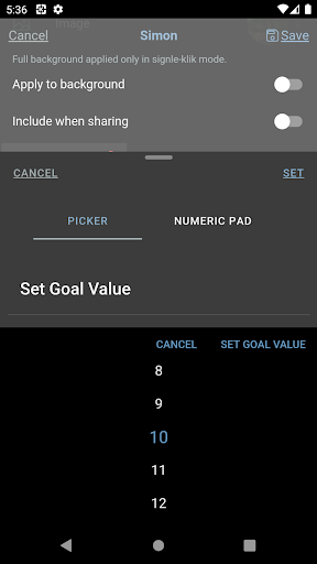 KliksApp - An Elegant Counter Screenshots