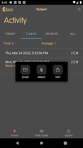 KliksApp - An Elegant Counter Screenshots