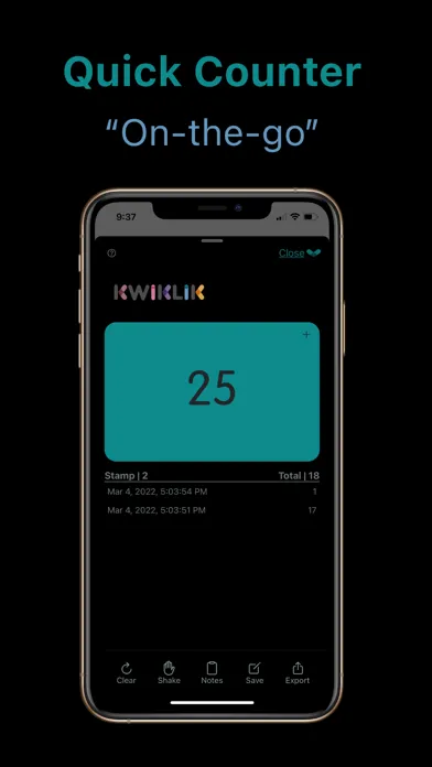 Скриншоты KliksApp - An Elegant Counter