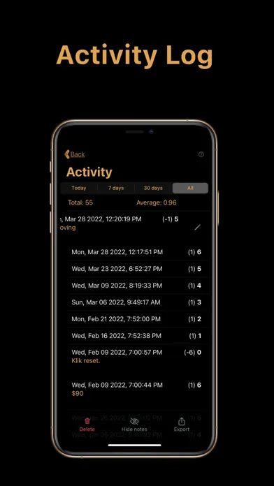 Скриншоты KliksApp - An Elegant Counter
