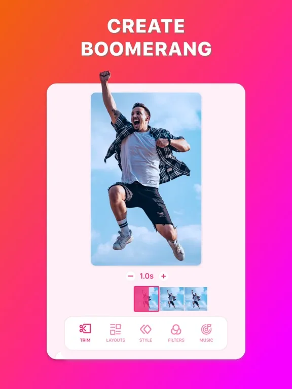 Loop for Boomerang - Loomix iPad 应用截图