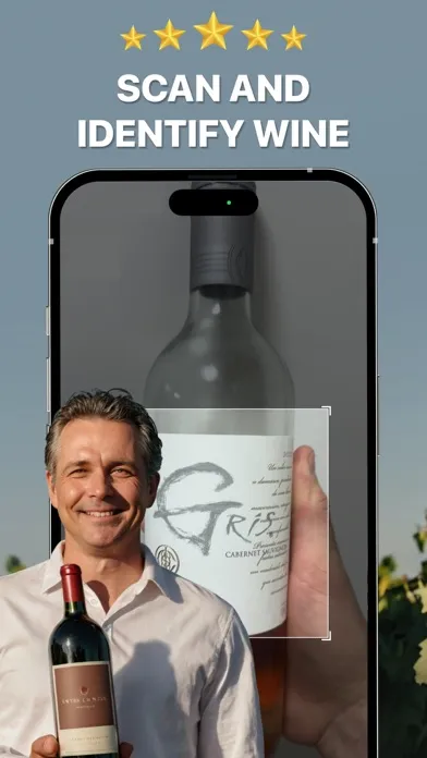 Wine searcher and tracker AI 스크린샷