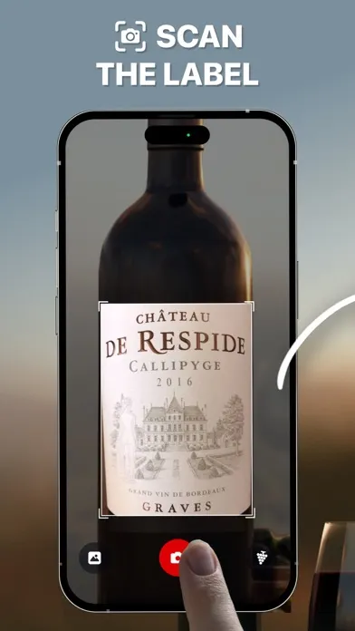 Wine searcher and tracker AI 스크린샷