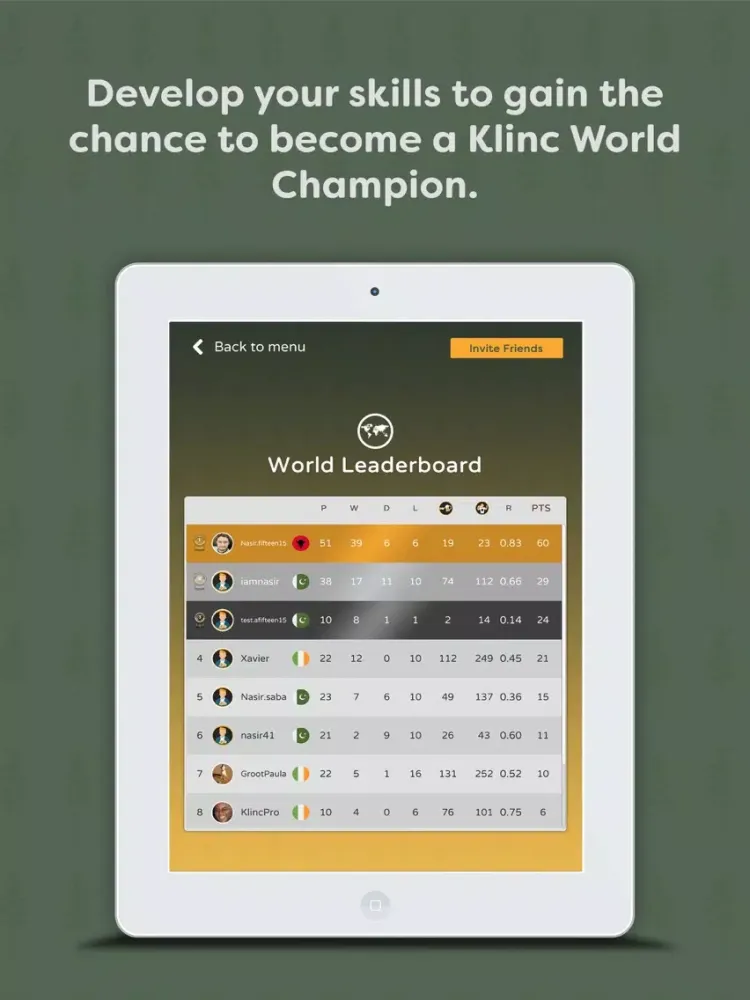 Capturas de tela do Klinc Drinking Game iPad 