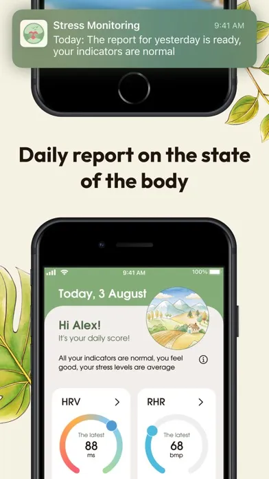 صور AI Stress Monitoring for Watch