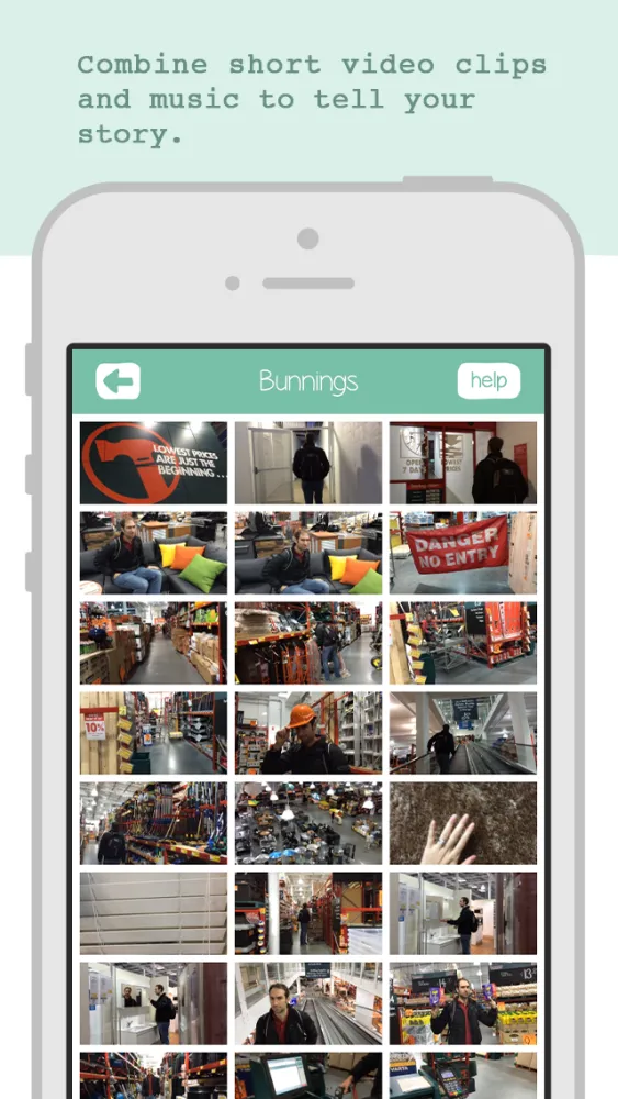 Скриншоты Vignette - Combine video clips to make fun movies synched to music