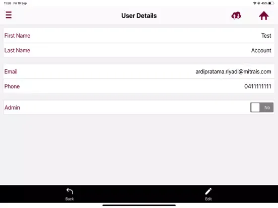 Zrzuty ekranu Tyres Environment Reporter iPad 