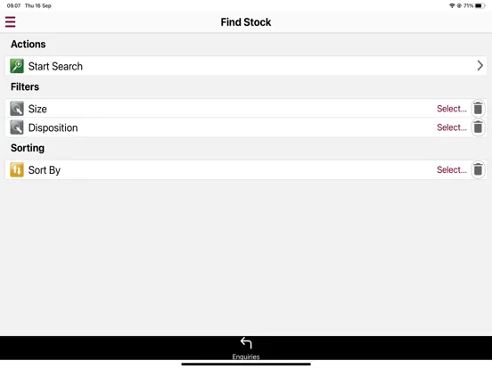Klinge Total Tyre Control iPad  स्क्रीनशॉट