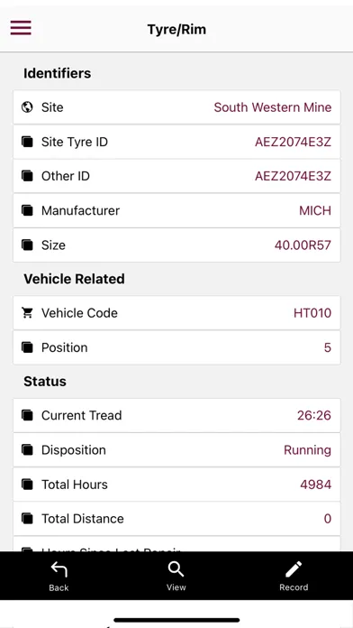 Klinge Total Tyre Control स्क्रीनशॉट