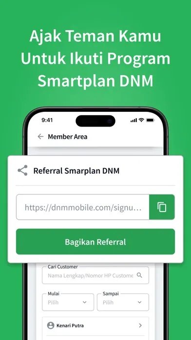 Capturas de pantalla de DNM Mobile
