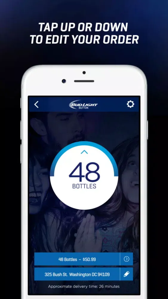 Screenshot di Bud Light Button